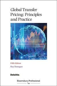Enlarge image Cover: Global Transfer Pricing - Bloomsbury Professional