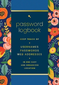 Abbildung von: Password Logbook (Hip Floral) - Rock Point