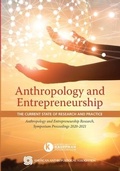 Cover: Anthropology and Entrepreneurship - American Anthropological Association