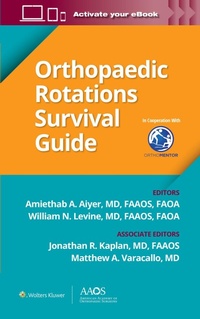 Enlarge image Cover: Orthopaedic Rotations Survival Guide - WOLTERS KLUWER HEALTH