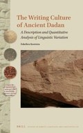 Cover: The Writing Culture of Ancient Dadan - Brill