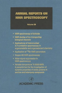 Abbildung von: Annual Reports on NMR Spectroscopy - Academic Press