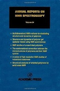Abbildung von: Annual Reports on NMR Spectroscopy: v. 34 - Academic Press