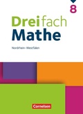 Cover: Dreifach Mathe - Nordrhein-Westfalen - Ausgabe 2022 - 8. Schuljahr - Cornelsen Verlag