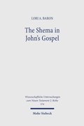 Abbildung von: The Shema in John's Gospel - Mohr Siebeck