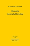 Bild: Absolute Herrschaftsrechte - Mohr Siebeck