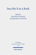 Cover: Inscribe It in a Book - Mohr Siebeck