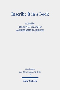 Enlarge image Cover: Inscribe It in a Book - Mohr Siebeck