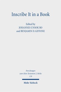 Enlarge image Cover: Inscribe It in a Book - Mohr Siebeck