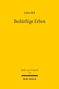 Cover: Bed&uuml;rftige Erben - Mohr Siebeck