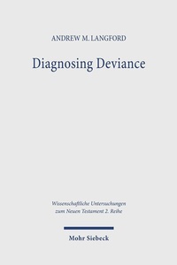 Abbildung von: Diagnosing Deviance - Mohr Siebeck