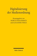 Cover: Digitalisierung der Medienordnung - Mohr Siebeck