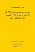 Bild: Die Verteilung von Verlusten aus der Offenmarktpolitik des Eurosystems - Mohr Siebeck