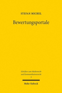 Abbildung von: Bewertungsportale - Mohr Siebeck