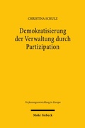 Abbildung von: Demokratisierung der Verwaltung durch Partizipation - Mohr Siebeck