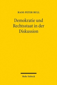 Abbildung von: Demokratie und Rechtsstaat in der Diskussion - Mohr Siebeck