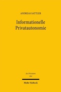 Bild: Informationelle Privatautonomie - Mohr Siebeck