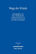 Cover: Wege der W&uuml;rde - Mohr Siebeck