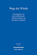 Cover: Wege der W&uuml;rde - Mohr Siebeck