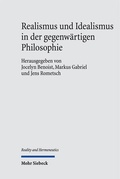 Cover: Realismus und Idealismus in der gegenw&auml;rtigen Philosophie - Mohr Siebeck