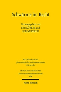 Bild: Schwärme im Recht - Mohr Siebeck