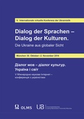 Cover: Dialog der Sprachen - Dialog der Kulturen. Die Ukraine aus globaler Sicht - Georg Olms Verlag