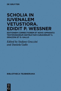 Abbildung von: Scholia in Iuuenalem uetustiora - De Gruyter