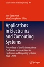 Cover: Applications in Electronics and Computing Systems - Springer