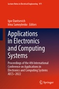 Cover: Applications in Electronics and Computing Systems - Springer