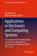 Cover: Applications in Electronics and Computing Systems - Springer