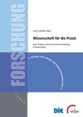 Cover: Wissenschaft f&uuml;r die Praxis - wbv Media