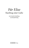 Cover: F&uuml;r Elise - Mitgift Verlag