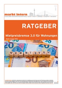 Abbildung von: Mietpreisbremse 3.0 für Wohnungen - markt intern Verlag