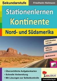 Abbildung von: Stationenlernen Kontinente / Nord- und Südamerika - KOHL VERLAG Der Verlag mit dem Baum