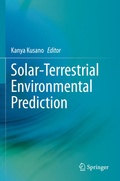 Cover: Solar-Terrestrial Environmental Prediction - Springer