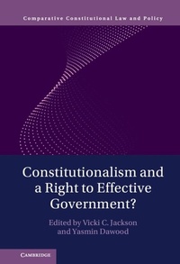 Abbildung von: Constitutionalism and a Right to Effective Government? - Cambridge University Press