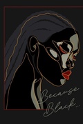 Cover: Because Black Notebook - Lulu.com