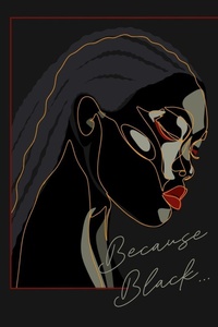 Enlarge image Cover: Because Black Notebook - Lulu.com