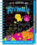 Cover: Neon Scratch Art Animals - Two Windmills Limited