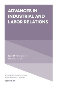 Abbildung von: Advances in Industrial and Labor Relations - Emerald Publishing Limited