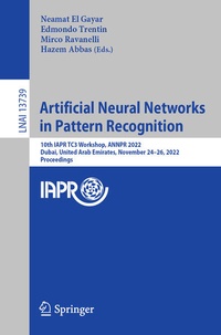 Enlarge image Cover: Artificial Neural Networks in Pattern Recognition - Springer