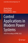 Cover: Control Applications in Modern Power Systems - Springer