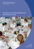 Cover: Umsetzen von Professionalit&auml;t und Klientenzentrierung - Verlag Careum