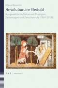 Cover: Revolution&auml;re Geduld - Theologischer Verlag Z&uuml;rich