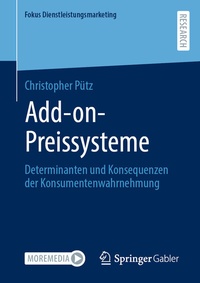 Abbildung von: Add-on-Preissysteme - Springer Gabler