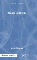 Cover: Quick JavaScript - Chapman & Hall/CRC