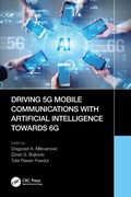 Cover: Driving 5G Mobile Communications with Artificial Intelligence towards 6G - CRC Press