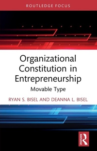 Enlarge image Cover: Organizational Constitution in Entrepreneurship - Routledge