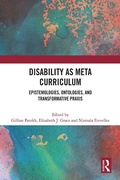 Cover: Disability as Meta Curriculum - Routledge