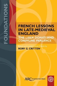 Enlarge image Cover: French Lessons in Late-Medieval England - Arc Humanities Press